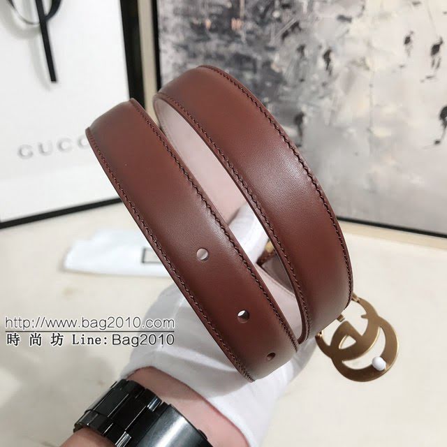 Gucci女士皮帶 古奇Maccarone腰帶  jjp1311